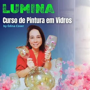 Imagem do curso Lumina Curso de Pintura em Vidros