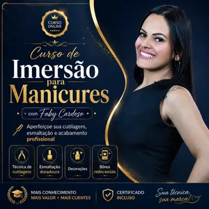 Imagem do curso Curso de Imersão para Manicures - Faby Cardoso