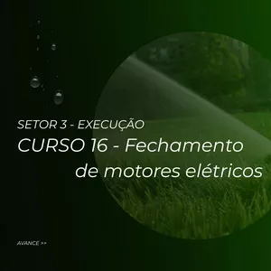 Imagem de capa para o Curso online CURSO 16 – Fechamento de motores elétricos