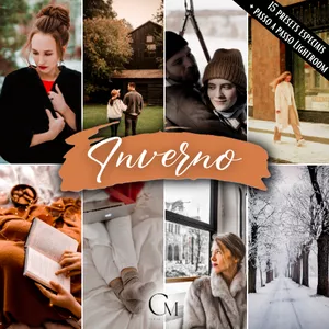 Imagem de capa para o Curso online Presets - Coleção Inverno