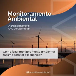 Imagem de capa para o Curso online Checklist de Monitoramento Ambiental: Energia Renovável