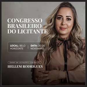 Imagem de capa para o Evento presencial DNA DO LICITANTE EXPERIENCE