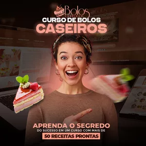Imagem de Curso Bolos Caseiros  criado por Maria Helena na hotmart