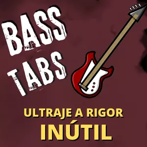 Imagem de capa para o Ebook "Inútil" – Ultraje a Rigor - Tablatura de contrabaixo