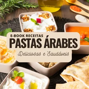 Imagem de capa para o Ebook Receitas de Pastas Árabes
