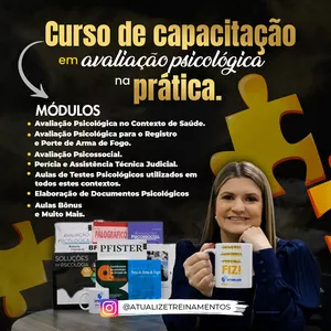 Imagem de capa para o Curso online Renovação CAPP 2024 - Curso de Avaliação Psicológica na Prática