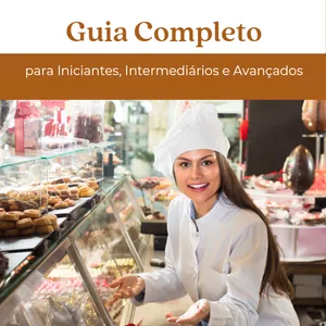 Imagem de capa para o Ebook Domine a Confeitaria guia completo 