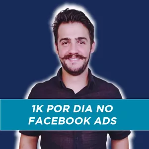 Imagem de capa para o Curso online 1k por dia com Facebook ADS