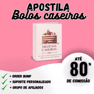 Imagem de capa para o Ebook PACOTE CONFEITARIA