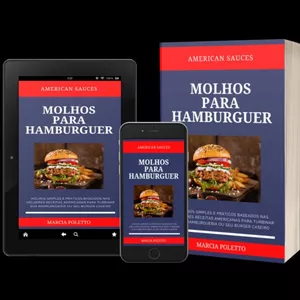 Imagem de capa para o Ebook Molhos Para Hambúrguer