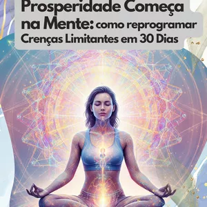 Imagem de capa para o Ebook Prosperidade Começa na Mente: como reprogramar crenças limitantes em 30 dias