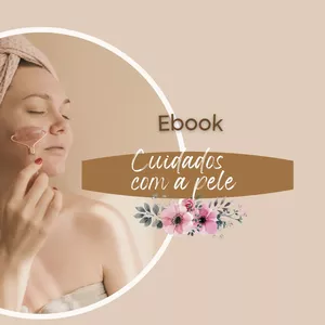 Imagem de capa para o Ebook Ebook cuidados com a pele