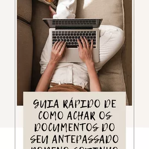 Imagem de capa para o Ebook Guia rápido de como achar os documentos do seu antepassado romeno sozinho