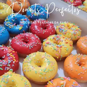 Imagem de capa para o Ebook Donuts Perfeitos 