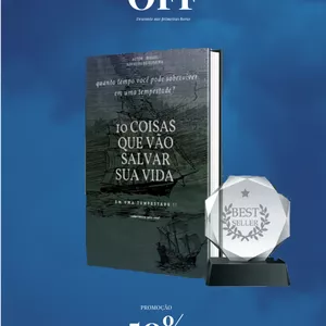 Imagem de capa para o Ebook 10 COISAS QUE VÃO SALVAR SUA VIDA EM UMA TEMPESTADE.