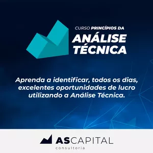 Imagem de capa para o Curso online Curso Princípios da Análise Técnica | AS Capital Consultoria