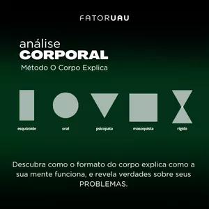 Imagem de Análise Corporal Método O Corpo Explica criado por Fator UAU na hotmart