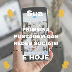 Imagem de capa para o Ebook FAÇA HOJE SEU PRIMEIRO POST NAS REDES SOCIAIS