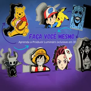 Imagem do curso Faça Você Mesmo: Aprenda a Produzir Luminárias Exclusivas em 3D