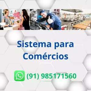 Imagem do curso Sistema para Comércios (Lojas, Oficinas de Carros, Motos, Caminhões e Bicicletas, Assistências Técnicas de Eletrodomésticos e Eletroeletrônicos, etc)
