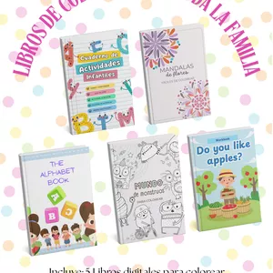 Imagen de portada para Ebook KIT LIBROS DE COLOREAR PARA TODA LA FAMILIA