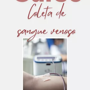 Imagem de capa para o Ebook Curso de Coleta de Sangue Venoso