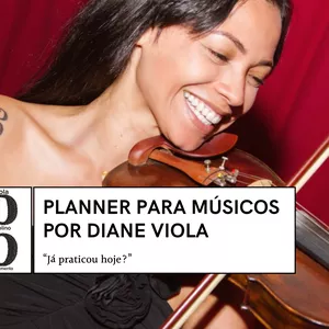 Imagem de Planner para músicos by Diane Viola criado por EmpoderaDiane na hotmart