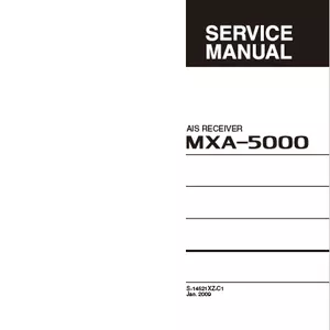 Cover image for Ebook Service manual AIS ICOM MXA 5000