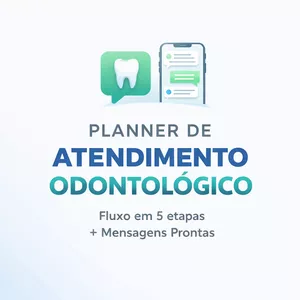 Imagem de capa para o Ebook Planner de Atendimento Odontológico