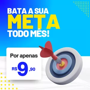 Imagem de capa para o Ebook Bata a sua Meta todo mês