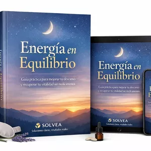 Imagen de portada para Ebook Energía en Equilibrio. Guía práctica para mejorar tu descanso y recuperar tu vitalidad sin medicamentos
