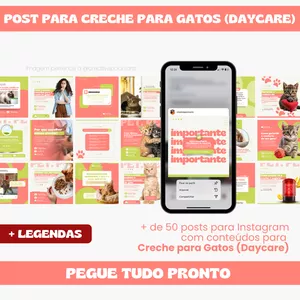 Imagem do curso PACK PARA CRECHE PARA GATOS (DAYCARE)