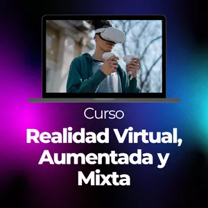 Imagen de portada para Curso online Master en Realidad Virtual, Aumentada y Mixta