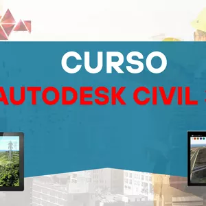 Imagen de portada para Curso online Curso AUTODESK CIVIL 3D