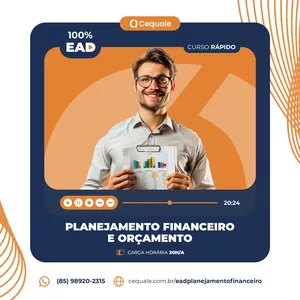 Imagem de capa para o Curso online Planejamento Financeiro e Orçamento