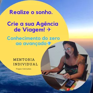 Imagem de capa para o Ebook Crie a sua agência de viagem.