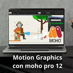 Imagen de portada para Curso online Motion graphics con moho pro 12 