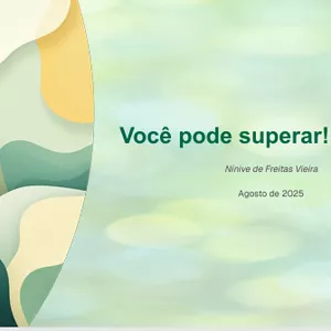 Imagem de capa para o Ebook Reflexões, Você pode superar!