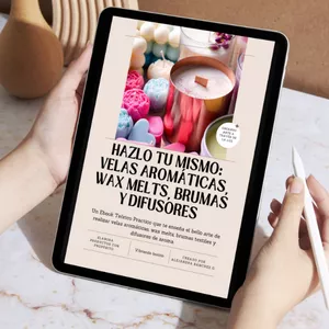 Imagen de portada para Ebook HAZLO TU MISMO: VELAS AROMÁTICAS, WAX MELTS BRUMAS Y DUFUSORES