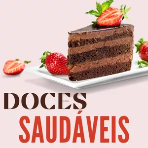 Imagem de capa para o Ebook Doces Saudáveis 