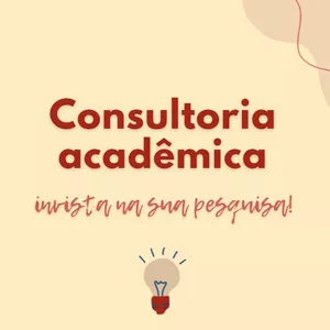 Imagem de capa para o Serviço online Consultoria Acadêmica