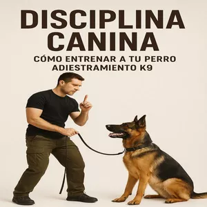 Imagen de portada para Curso online Disciplina Canina (Como entrenar a tu perro Adiestramiento K9)