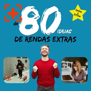 Imagem de capa para o Ebook 80 Ideias de Rendas Extras
