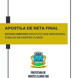 Imagem de capa para o Ebook Apostila Estatuto dos Servidores Públicos de Montes Claros