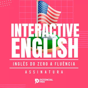 Imagem de capa para o Curso online Interactive Englhish: Inglês do Zero a Fluência (Assinatura Mensal)