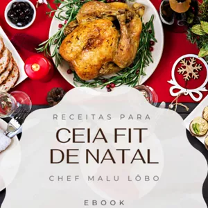Imagem de capa para o Ebook E-book Ceia Fit de Natal