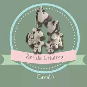 Imagem de capa para o Curso online Renda Criativa - Cavalo