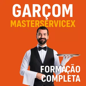 Imagem do curso Garçom MasterServiceX – Formação Completa 