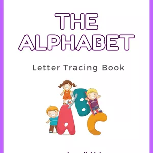 Cover image for Ebook The Alphabet - Letter Tracing Book (PEL)