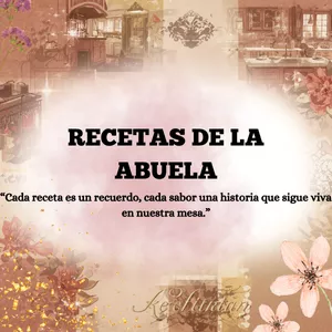Imagen de portada para Ebook Las Receta de la Abuela